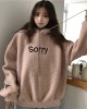 Thick hooded plus velvet letters hoodie for women – PRYCUS MITCHELL INC Thick hooded plus velvet letters hoodie for women – PRYCUS MITCHELL INC