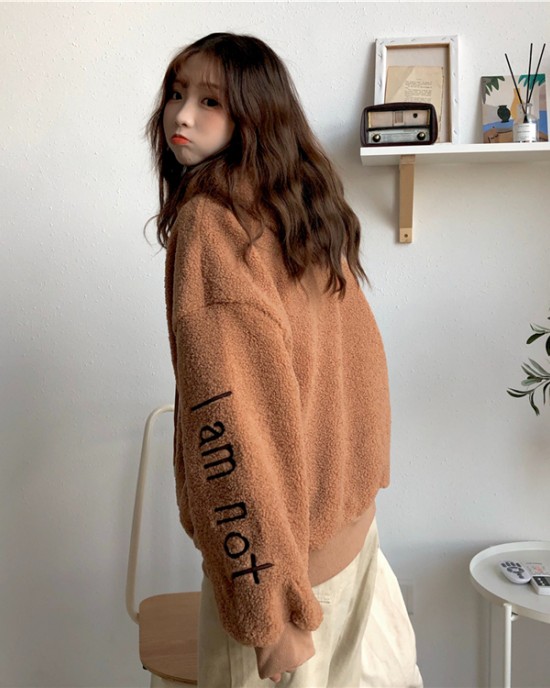 Thick hooded plus velvet letters hoodie for women – PRYCUS MITCHELL INC Thick hooded plus velvet letters hoodie for women – PRYCUS MITCHELL INC