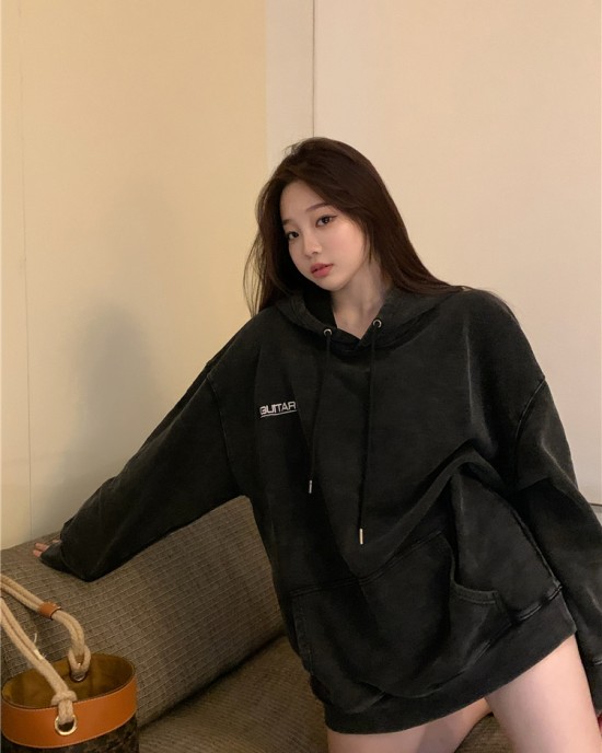Retro hooded tops lazy loose hoodie – PRYCUS MITCHELL INC Retro hooded tops lazy loose hoodie – PRYCUS MITCHELL INC
