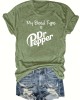 Letter Print T-shirt, Casual Short Sleeve Crew Neck Top For Spring & Summer, Women’s Clothing – PRYCUS MITCHELL INC Letter Print T-shirt, Casual Short Sleeve Crew Neck Top For Spring & Summer, Women’s Clothing – PRYCUS MITCHELL INC