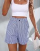 Women’s Shorts Striped Slant Pockets Shorts – PRYCUS MITCHELL INC Women’s Shorts Striped Slant Pockets Shorts – PRYCUS MITCHELL INC
