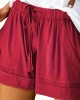 Drawstring Elastic Waist Shorts, Casual Comfortable Shorts With Pockets For Summer, Women’s Clothing – PRYCUS MITCHELL INC Drawstring Elastic Waist Shorts, Casual Comfortable Shorts With Pockets For Summer, Women’s Clothing – PRYCUS MITCHELL INC