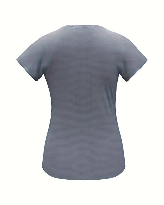 Women’s Quick Dry Lightweight Sports T-Shirt For Running Training Fitness And Gym Workout, Solid Color Crew Neck Sports Tops, Women’s Tops – PRYCUS MITCHELL INC Women’s Quick Dry Lightweight Sports T-Shirt For Running Training Fitness And Gym Workout, Solid Color Crew Neck Sports Tops, Women’s Tops – PRYCUS MITCHELL INC