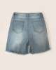 Ripped Raw Hem Denim Shorts, Distressed Washed Blue Denim Shorts, Women’s Denim Jeans & Clothing – PRYCUS MITCHELL INC Ripped Raw Hem Denim Shorts, Distressed Washed Blue Denim Shorts, Women’s Denim Jeans & Clothing – PRYCUS MITCHELL INC