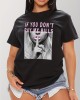 Summer-Ready Casual Women’s Tee: Breathable Polyester, Unique Portrait Print, Machine-Washable – PRYCUS MITCHELL INC Summer-Ready Casual Women’s Tee: Breathable Polyester, Unique Portrait Print, Machine-Washable – PRYCUS MITCHELL INC