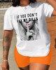 Summer-Ready Casual Women’s Tee: Breathable Polyester, Unique Portrait Print, Machine-Washable – PRYCUS MITCHELL INC Summer-Ready Casual Women’s Tee: Breathable Polyester, Unique Portrait Print, Machine-Washable – PRYCUS MITCHELL INC
