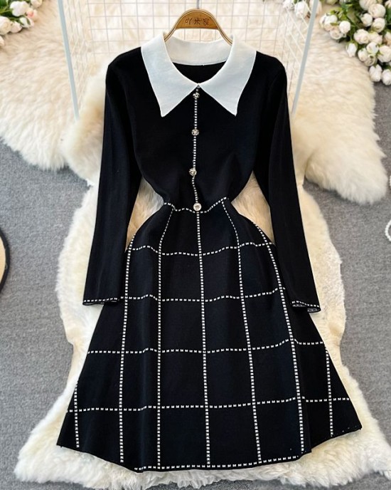 France style ladies temperament autumn and winter dress – PRYCUS MITCHELL INC France style ladies temperament autumn and winter dress – PRYCUS MITCHELL INC