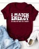 Letter Print Tee, Casual Short Sleeve Crew Neck T-shirt, Women’s Clothing – PRYCUS MITCHELL INC Letter Print Tee, Casual Short Sleeve Crew Neck T-shirt, Women’s Clothing – PRYCUS MITCHELL INC